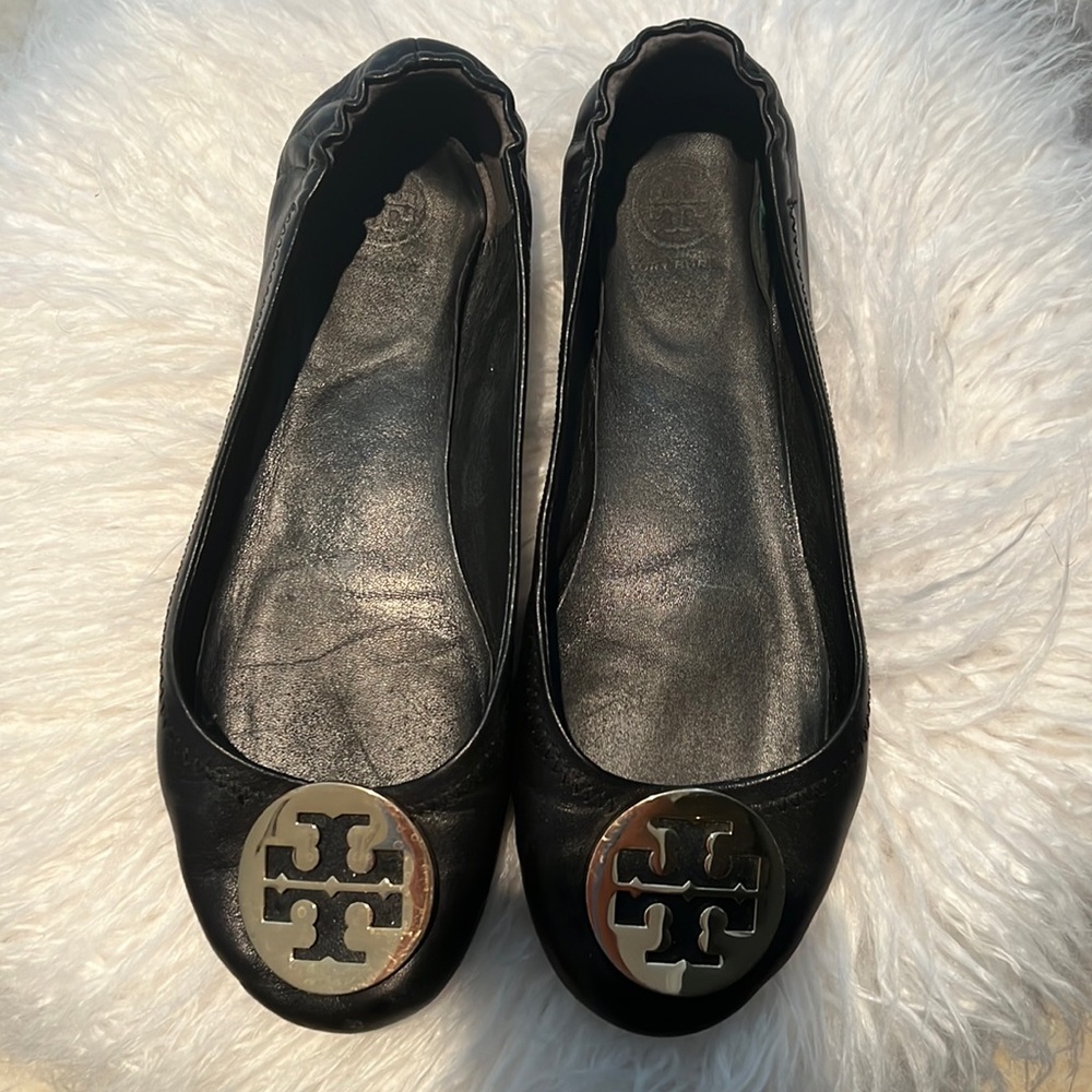 Tory Burch Minnie Leather Ballet Flats size 7.5